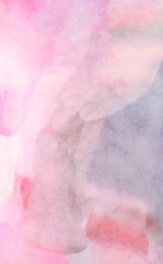 2D çizim. Sanatsal arkaplan resmi. Tablo üzerinde soyut resim. Çağdaş sanat. El yapımı resim. Renkli doku. Modern sanat eserleri. Yüzeyde suluboya fırça darbeleriyle boyama.