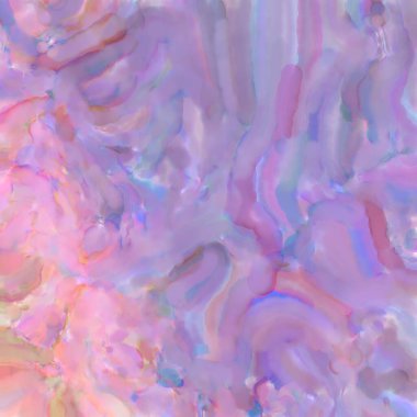 El yapımı sürreal soyut desenli suluboya. Modern sanatsal resim. 2D çizim. Arkaplan boyası karışımı. Yaratıcı duvar sanatı. Çağdaş sanat.