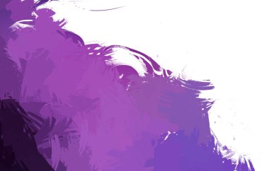 Duvar sanatı Eşsiz ve yaratıcı illüstrasyon. Fırça darbesi ile boyanmış. Renkli fırça darbelerinin soyut arkaplanı. Fırçalanmış canlı duvar kâğıdı. Boyalı sanatsal yaratım.