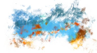 Taranmış Boyalı Soyut Arkaplan. Fırça darbesi ile boyanmış. Sanatsal canlılık ve renkli duvar kağıdı.