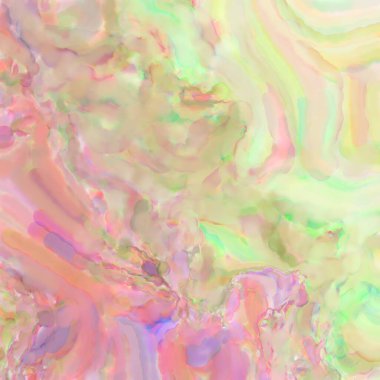 Soyut doku. Yüzeyde etkileyici el yapımı suluboya. Suluboya fırça darbeleri. Modern sanat. Çok renkli arkaplan. Çağdaş duvar sanatı. Renkli bir fon. 2d illüstrasyon.