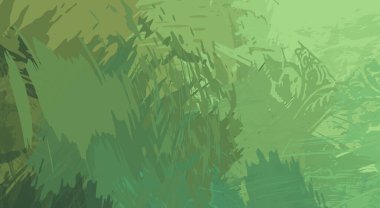 Fırça darbesi ile boyanmış. Sanatsal canlılık ve renkli duvar kâğıdı. Kaotik resim. Taranmış Boyalı Soyut Arkaplan. 