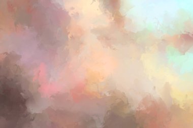 Taranmış Boyalı Soyut Arkaplan. Fırça darbesi ile boyanmış. Sanatsal canlılık ve renkli duvar kağıdı.