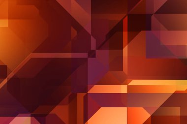 Dinamik bileşime sahip minimalist düz stil içinde modayı takip eden geometrik soyut arkaplan. 