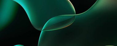 Soyut arkaplan. Değişken renk değişim dalgaları, dinamik hareketlerle. Işık dalgalarının neon renkli soyut tasarımı. Duvar kağıdı, afiş, arkaplan, kart, kitap illüstrasyonu, web sitesi.