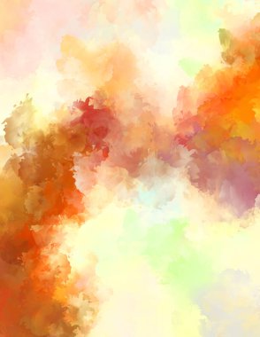 Boya darbeleri. 2D İllüstrasyon. Taranmış Boyalı Soyut Arkaplan. Fırça darbesi ile boyanmış. Modern sanat.