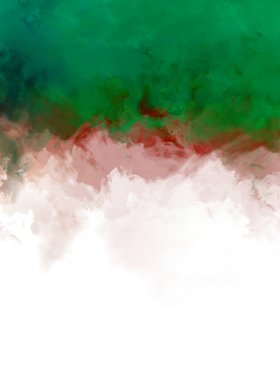 Renkli fırça darbelerinin 2D çizimi. Dekoratif desenli resim. canlı boya desenli arkaplan.