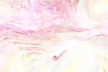 Yüzeyde suluboya vuruşlar. Sanatsal arkaplan resmi. Tablo üzerinde soyut resim. Fırça darbeleri. Çağdaş sanat. El işçiliğinin renkli dokusu. Modern resim.