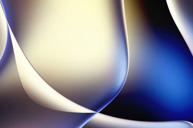 Soyut arkaplan. Değişken renk değişim dalgaları, dinamik hareketlerle. Işık dalgalarının neon renkli soyut tasarımı. Duvar kağıdı, afiş, arkaplan, kart, kitap illüstrasyonu, web sitesi.