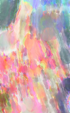 Çağdaş sanat. El yapımı resim. Modern sanat eserleri. Yüzeyde suluboya fırça darbeleriyle resim yapmak. 2D çizim. Sanatsal arkaplan resmi. Tablo üzerinde soyut resim. Renkli doku.