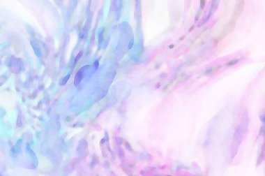 El yapımı sürreal soyut desenli suluboya. Modern sanatsal resim. 2D çizim. Arkaplan boyası karışımı. Yaratıcı duvar sanatı. Çağdaş sanat