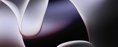 Soyut arkaplan. Değişken renk değişim dalgaları, dinamik hareketlerle. Işık dalgalarının neon renkli soyut tasarımı. Duvar kağıdı, afiş, arkaplan, kart, kitap illüstrasyonu, web sitesi.