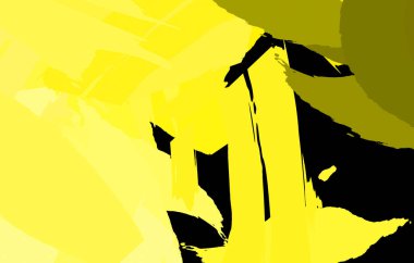 Sanatsal soyut arkaplan. Doku boyalı duvar kağıdı. Boya darbeleriyle yaratıcı bir illüstrasyon. Fırça desenli resim.