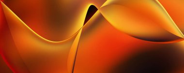 Soyut arkaplan. Değişken renk değişim dalgaları, dinamik hareketlerle. Işık dalgalarının neon renkli soyut tasarımı. Duvar kağıdı, afiş, arkaplan, kart, kitap illüstrasyonu, web sitesi.