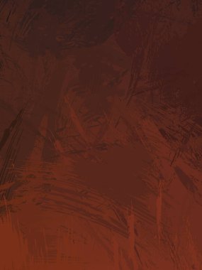 Fırça darbesi ile boyanmış. Sanatsal canlılık ve renkli duvar kâğıdı. Kaotik resim. Taranmış Boyalı Soyut Arkaplan. 