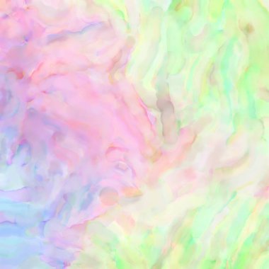 Soyut doku. Yüzeyde etkileyici el yapımı suluboya. Suluboya fırça darbeleri. Modern sanat. Çok renkli arkaplan. Çağdaş duvar sanatı. Renkli bir fon. 2d illüstrasyon.