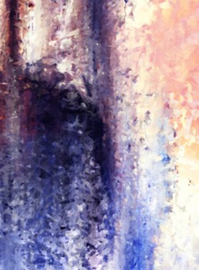 Modern sanat. Renkli çağdaş sanat eserleri. Renkli boya darbeleri. Soyut arkaplanda fırça darbeleri. Fırça boyası. Eşsiz duvar sanatı.