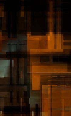 Fütürist soyut geometrik duvar kağıdı. Geometrik renkli şekiller. Dikdörtgen şekilli arka plan. Bir teknolojinin dijital illüstrasyonuName.