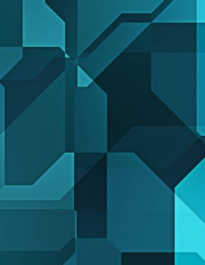 Dairesel şekillerin katmanları renkli ve canlı bir tasarım yaratıyor. Dairelerin sayısal çizimi. Gelecekçi tasarım şablonu.