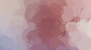 Vahşi fırça darbeleri. Taranmış Boyalı Soyut Arkaplan. Fırça darbesi ile boyanmış. Boya darbeleri. 2B Görüntü.