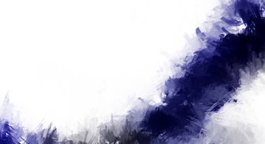 Canlı fırça darbeleriyle boyanmış. Renkli desenli resim. Fırçalanmış duvar kağıdını boya.