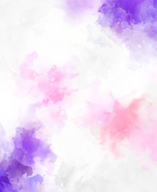 Yaratıcı soyut resim. Artistik fırça darbeleriyle donatılmış. Renkli ve canlı bir illüstrasyon. boyalı sanat.