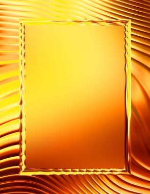 Soyut çerçeveli arkaplan. Renkli, canlı, dalgalı bir duvar kağıdı. Merkezi çerçeveli yaratıcı grafik 2d çizim. Dinamik şekilli modaya uygun sıvı örtüsü.