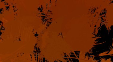 Sanatsal soyut arkaplan. Doku boyalı duvar kağıdı. Boya darbeleriyle yaratıcı bir illüstrasyon. Fırça desenli resim.