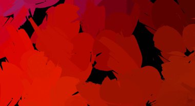 Canlı fırça darbeleriyle boyanmış. Renkli desenli resim. Fırçalanmış duvar kağıdını boya.