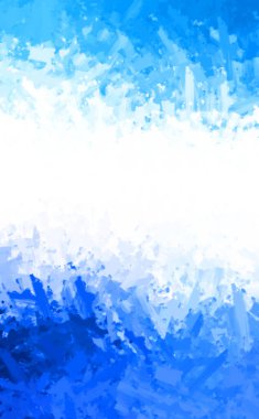 Sanatsal soyut arkaplan. Doku boyalı duvar kağıdı. Boya darbeleriyle yaratıcı bir illüstrasyon. Fırça desenli resim.