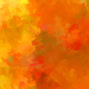 Canlı fırça darbeleriyle boyanmış. Renkli desenli resim. Fırçalanmış duvar kağıdını boya.