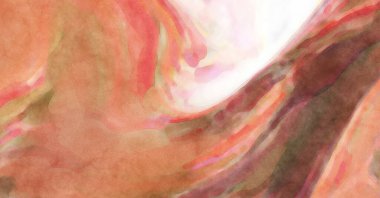 2D çizim. Sanatsal arkaplan resmi. Tablo üzerinde soyut resim. Çağdaş sanat. El yapımı resim. Renkli doku. Modern sanat eserleri. Yüzeyde suluboya fırça darbeleriyle boyama.