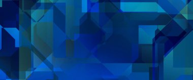 Soyut geometrik duvar kağıdı. Geometrik renkli şekiller. Çokgen arka plan. Bir teknolojinin dijital illüstrasyonuName.