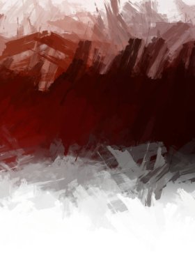 Modern sanat. Taranmış Boyalı Soyut Arkaplan. Fırça darbesi ile boyanmış. Boya darbeleri. 2B Görüntü.