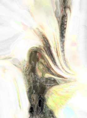 Suluboya fırça darbeleri. Modern sanat. Soyut doku. 2D çizim. Yüzeyde etkileyici el yapımı suluboya. Renkli bir fon. Çok renkli arkaplan. Çağdaş duvar sanatı. 