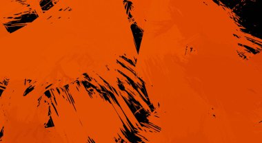 Sanatsal soyut arkaplan. Doku boyalı duvar kağıdı. Boya darbeleriyle yaratıcı bir illüstrasyon. Fırça desenli resim.