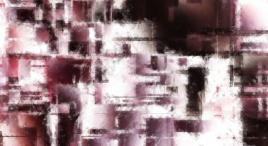 Modern sanat. Renkli çağdaş sanat eserleri. Renkli boya darbeleri. Soyut arkaplanda fırça darbeleri. Fırça boyası. Eşsiz duvar sanatı.