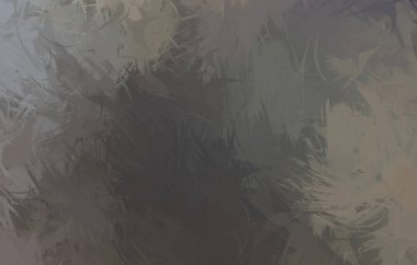 Vahşi fırça darbeleri. Taranmış Boyalı Soyut Arkaplan. Fırça darbesi ile boyanmış. Boya darbeleri. 2B Görüntü.