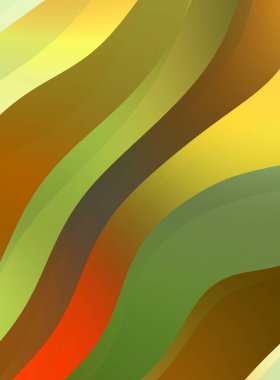 Soyut arkaplan. Renkli dalgalı tasarım duvar kağıdı. yaratıcı grafik 2D çizim. Dinamik şekilli modaya uygun sıvı örtüsü.