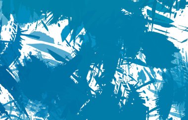 Sanatsal soyut arkaplan. Doku boyalı duvar kağıdı. Boya darbeleriyle yaratıcı bir illüstrasyon. Fırça desenli resim.