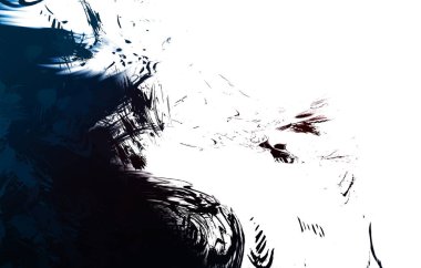 Duvar sanatı Eşsiz ve yaratıcı illüstrasyon. Fırça darbesi ile boyanmış. Renkli fırça darbelerinin soyut arkaplanı. Fırçalanmış canlı duvar kâğıdı. Boyalı sanatsal yaratım.