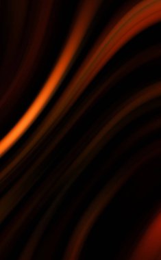 Siyah arka planda renkli düz çizgiler. Sıvı ve sıvı renkli dalgalar karanlıkta akıyor. Duvar kağıdı, afiş, arkaplan, kart, kitap, kapak, poster, afiş, broşür