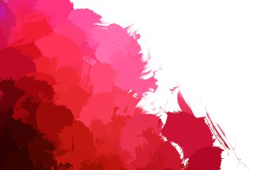 Duvar sanatı Eşsiz ve yaratıcı illüstrasyon. Fırça darbesi ile boyanmış. Renkli fırça darbelerinin soyut arkaplanı. Fırçalanmış canlı duvar kâğıdı. Boyalı sanatsal yaratım.