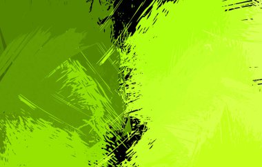 Sanatsal soyut arkaplan. Doku boyalı duvar kağıdı. Boya darbeleriyle yaratıcı bir illüstrasyon. Fırça desenli resim.