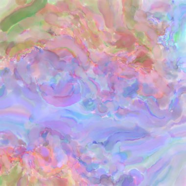 Soyut doku. Yüzeyde etkileyici el yapımı suluboya. Suluboya fırça darbeleri. Modern sanat. Çok renkli arkaplan. Çağdaş duvar sanatı. Renkli bir fon. 2d illüstrasyon.