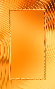 Soyut çerçeveli arkaplan. Renkli, canlı, dalgalı bir duvar kağıdı. Merkezi çerçeveli yaratıcı grafik 2d çizim. Dinamik şekilli modaya uygun sıvı örtüsü.