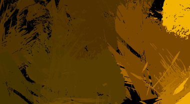 Sanatsal soyut arkaplan. Doku boyalı duvar kağıdı. Boya darbeleriyle yaratıcı bir illüstrasyon. Fırça desenli resim.