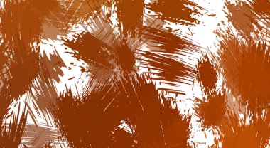 Renkli fırça darbelerinin 2B çizimi. Dekoratif doku resmi. Canlı boya desenli arka plan. Kaotik fırça darbeleri resim.