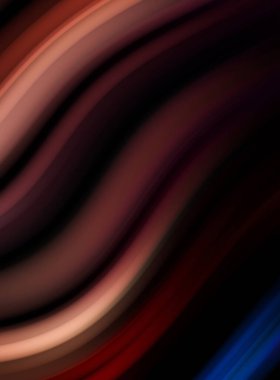 Siyah arka planda renkli düz çizgiler. Sıvı ve sıvı renkli dalgalar karanlıkta akıyor. Duvar kağıdı, afiş, arkaplan, kart, kitap, kapak, poster, afiş, broşür