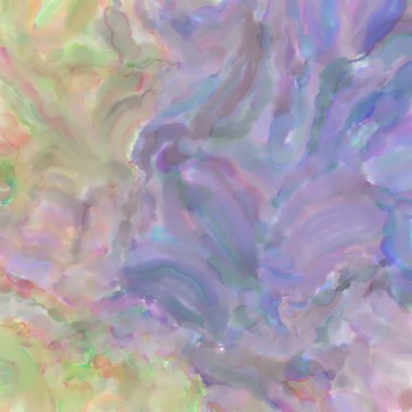 Soyut doku. Yüzeyde etkileyici el yapımı suluboya. Suluboya fırça darbeleri. Modern sanat. Çok renkli arkaplan. Çağdaş duvar sanatı. Renkli bir fon. 2d illüstrasyon.